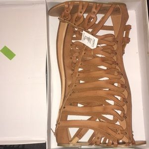Wide Gladiator sandals